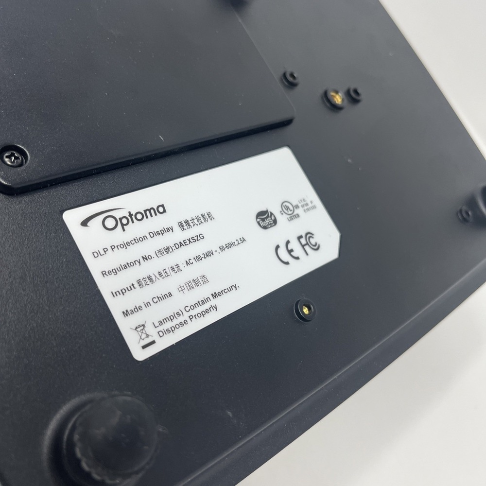 Optoma DLP Projector Display C1A‎ Black - Tested Unit Only - Picture 9 of 10